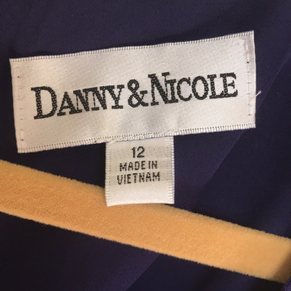 ❤️❤️ 2/$30 Danny & Nicole Sheer Dress 12 - Picture 3 of 4